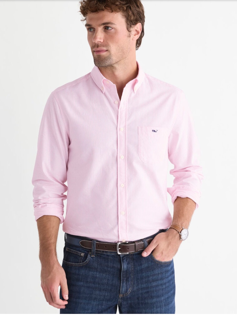 Vineyard Vines Light Pink Button-Down Shirt